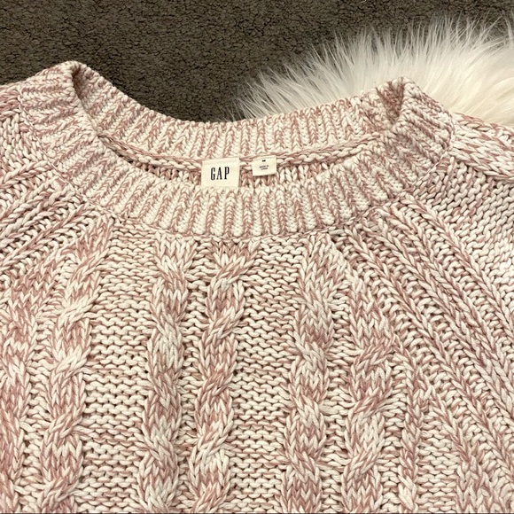 Blush cable-knit sweater - Picture 2 of 5